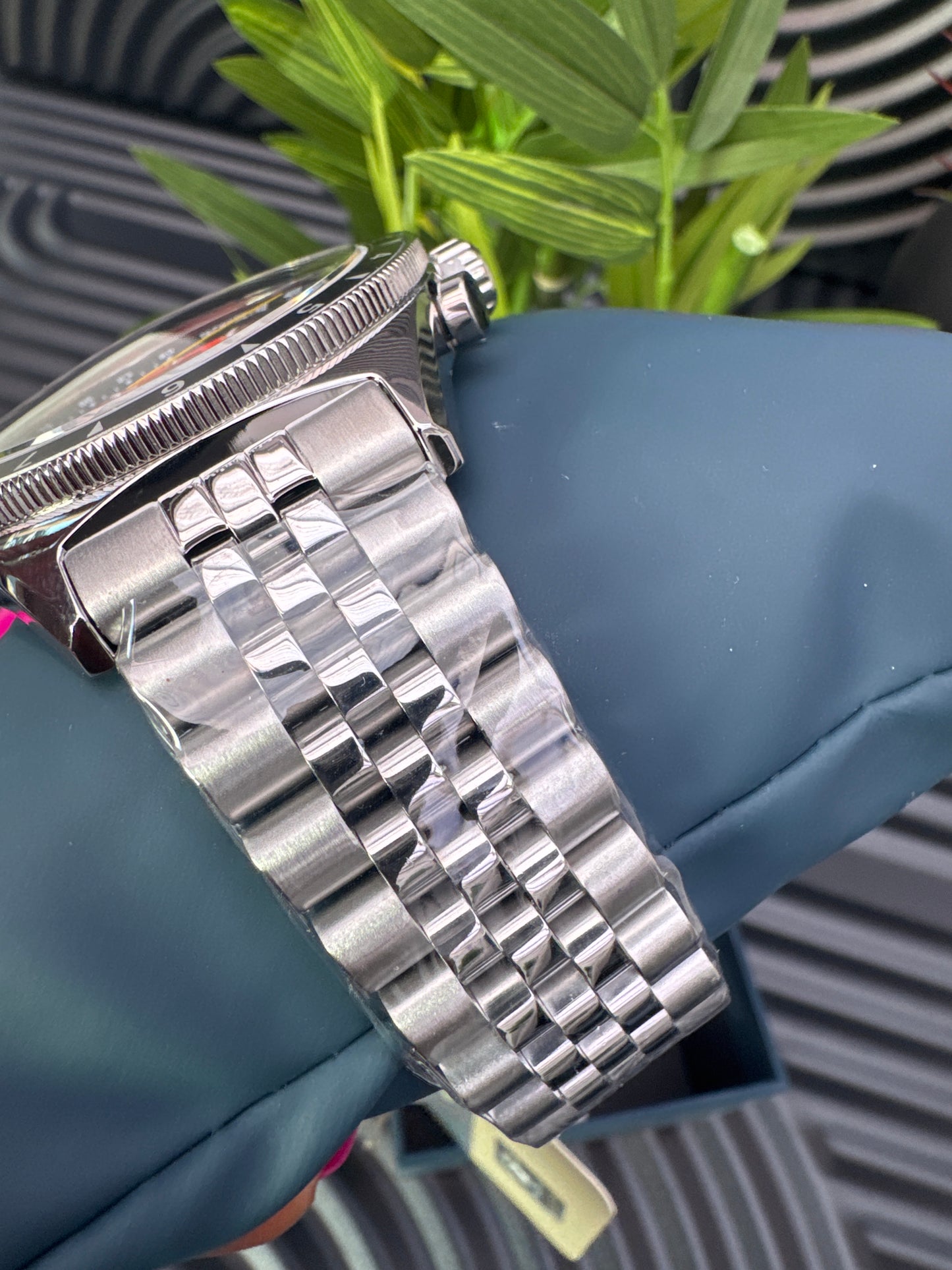 Silver Bracelet Analog Watch