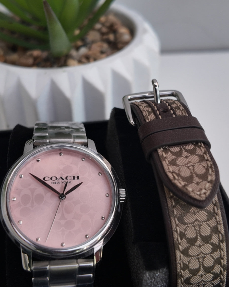 Coach Watch Gift Set