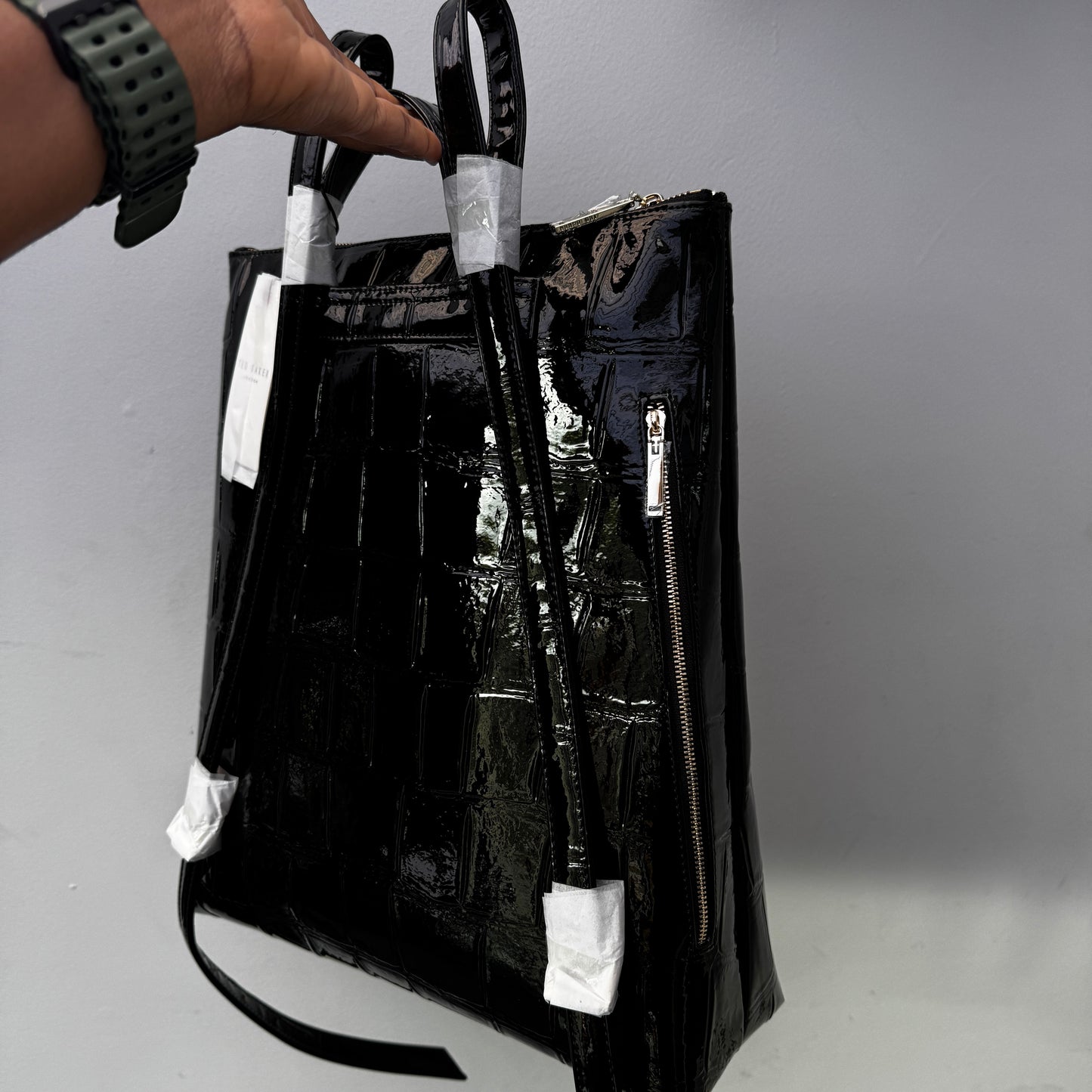 Leather Icon Backpack