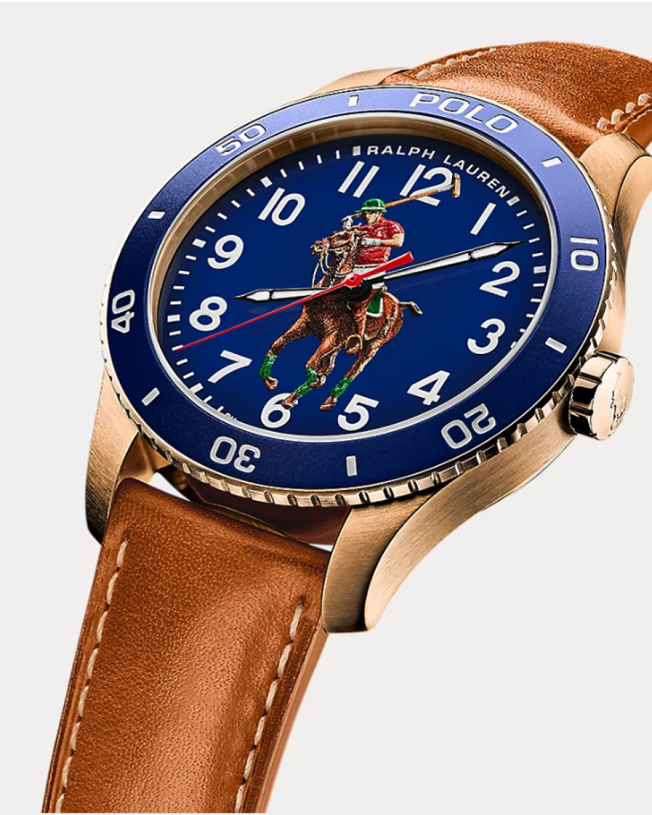 Limited Edition Brown Polo Ralph Lauren Watch