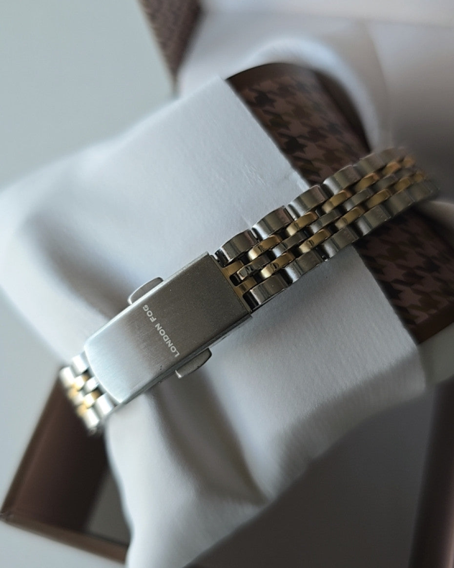 Ladies Dual Tone Bracelet Watch