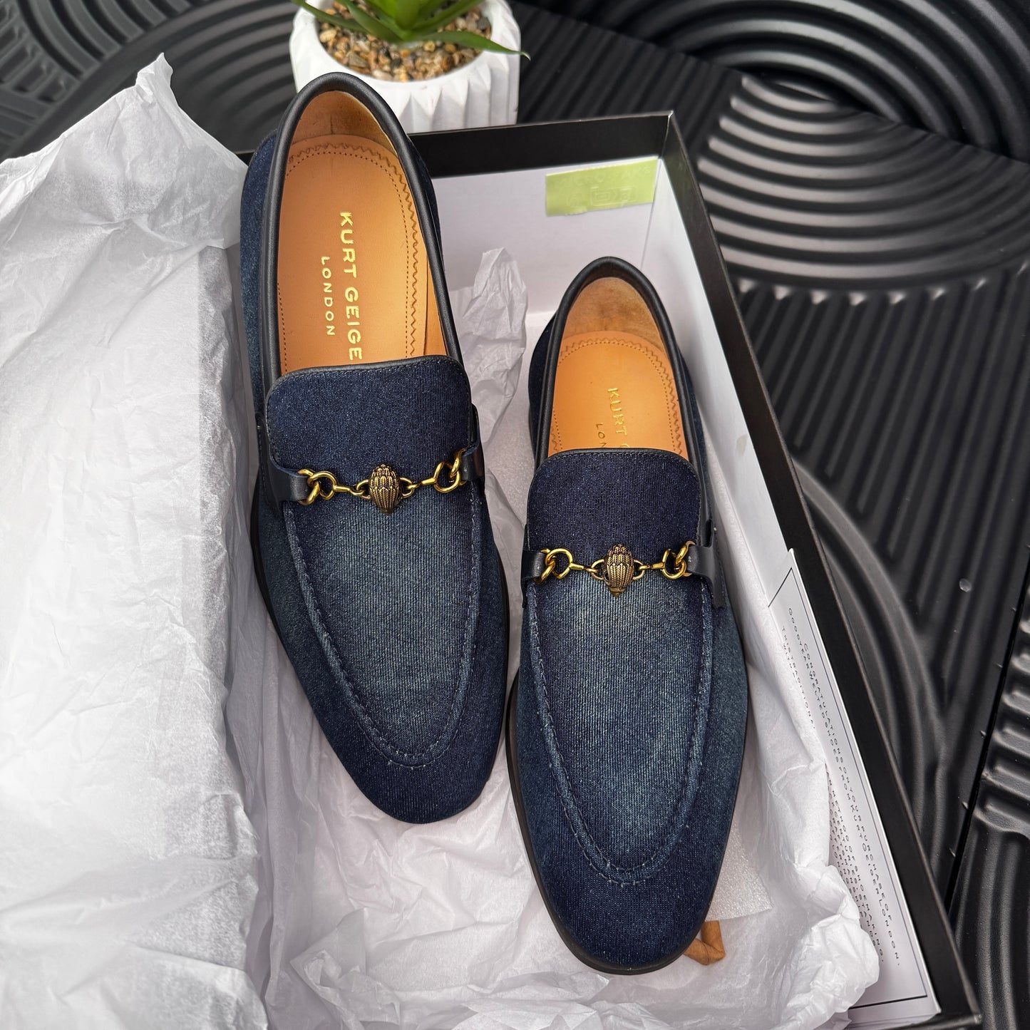 KG Denim Loafers for men