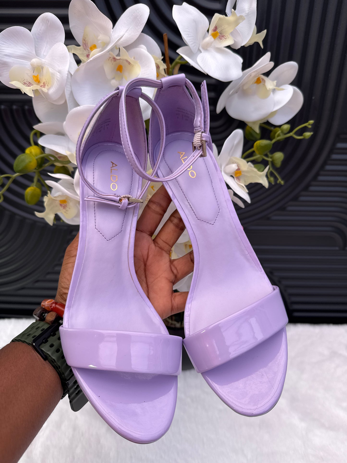ALDO Lilac Single Strap Sandal