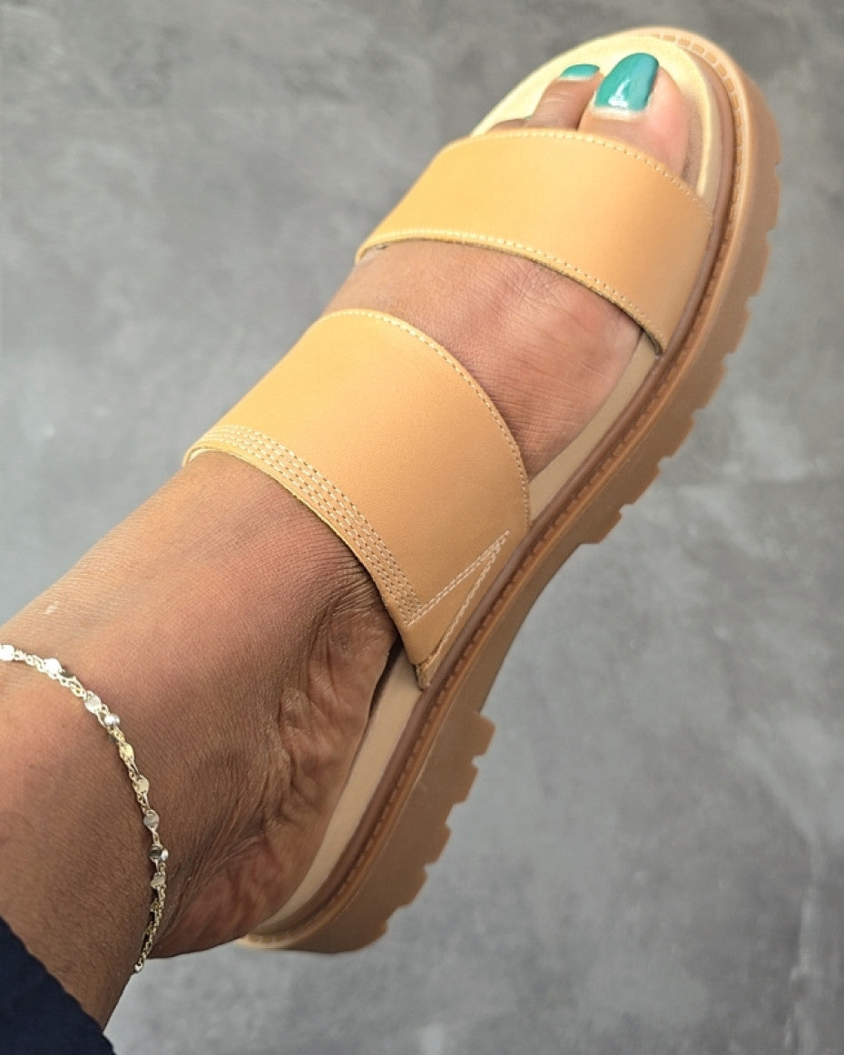 Timberland Slide Sandal for Women in Beige