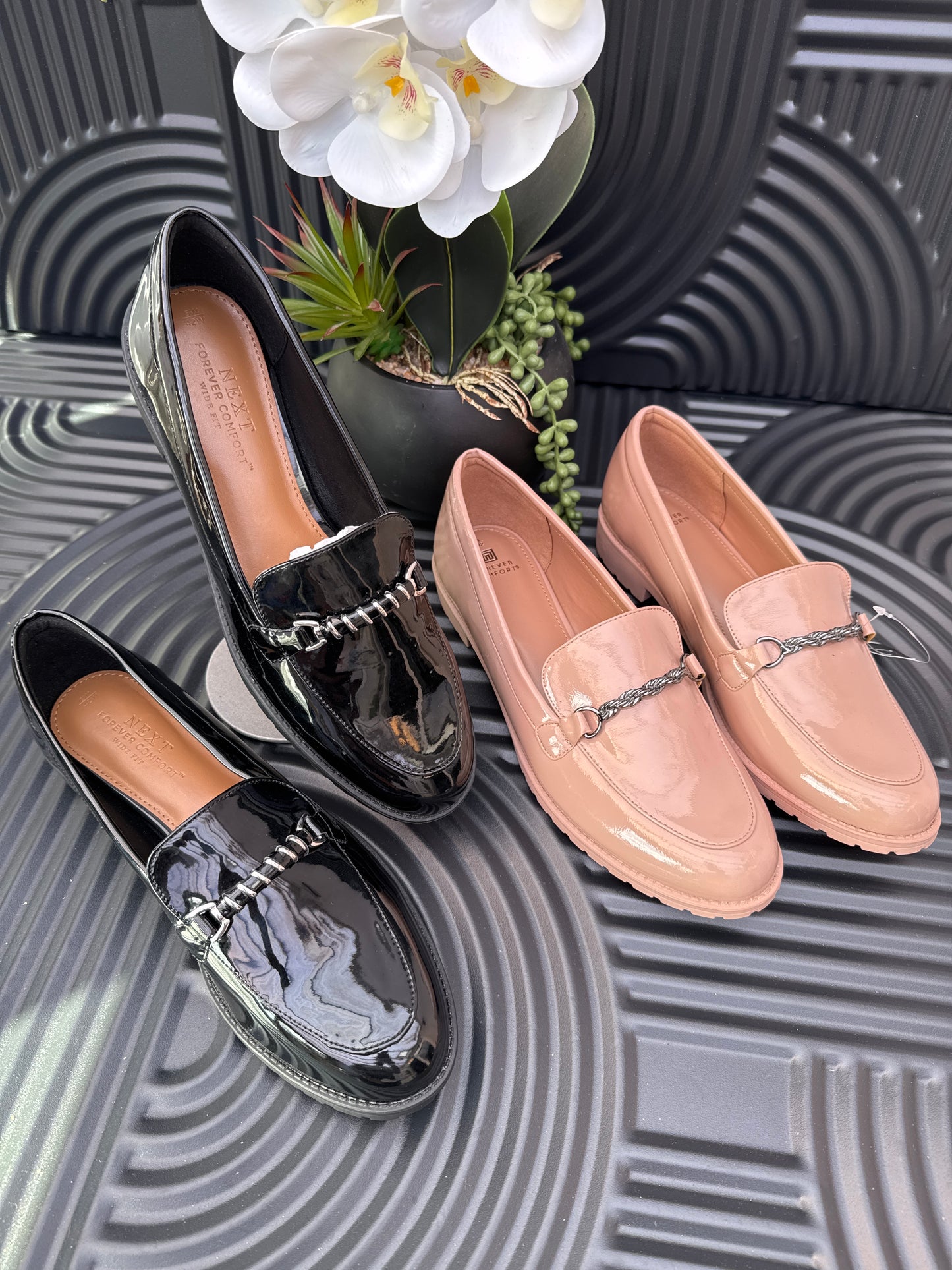 Patent Leather Loafers ladies