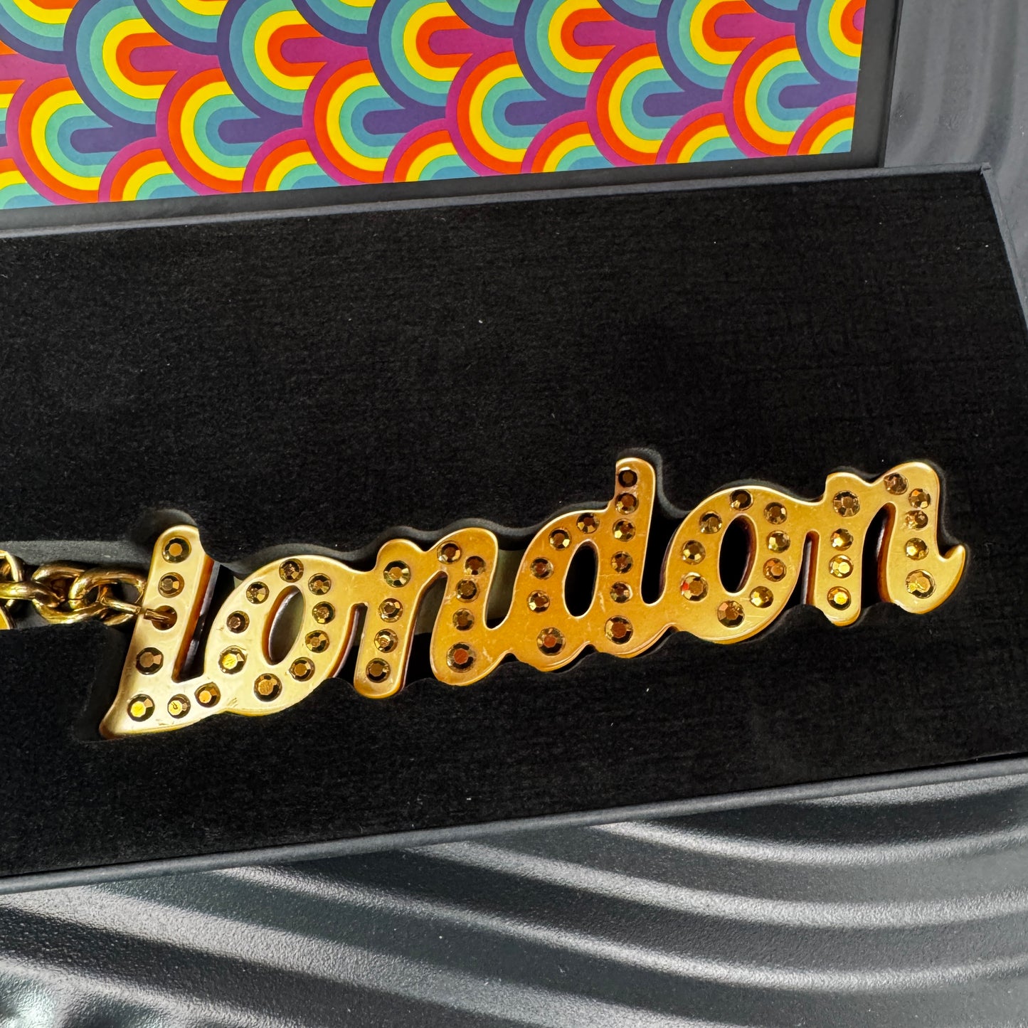 KG London Key ring Bag Charm