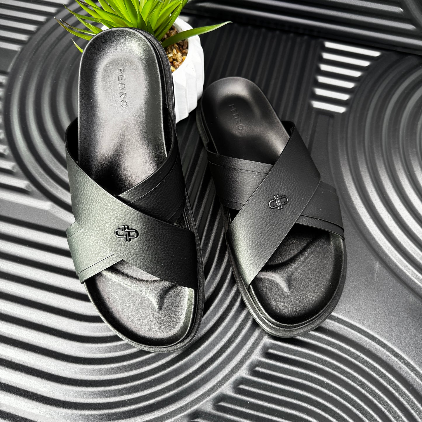Cross Strap Sandals for Men