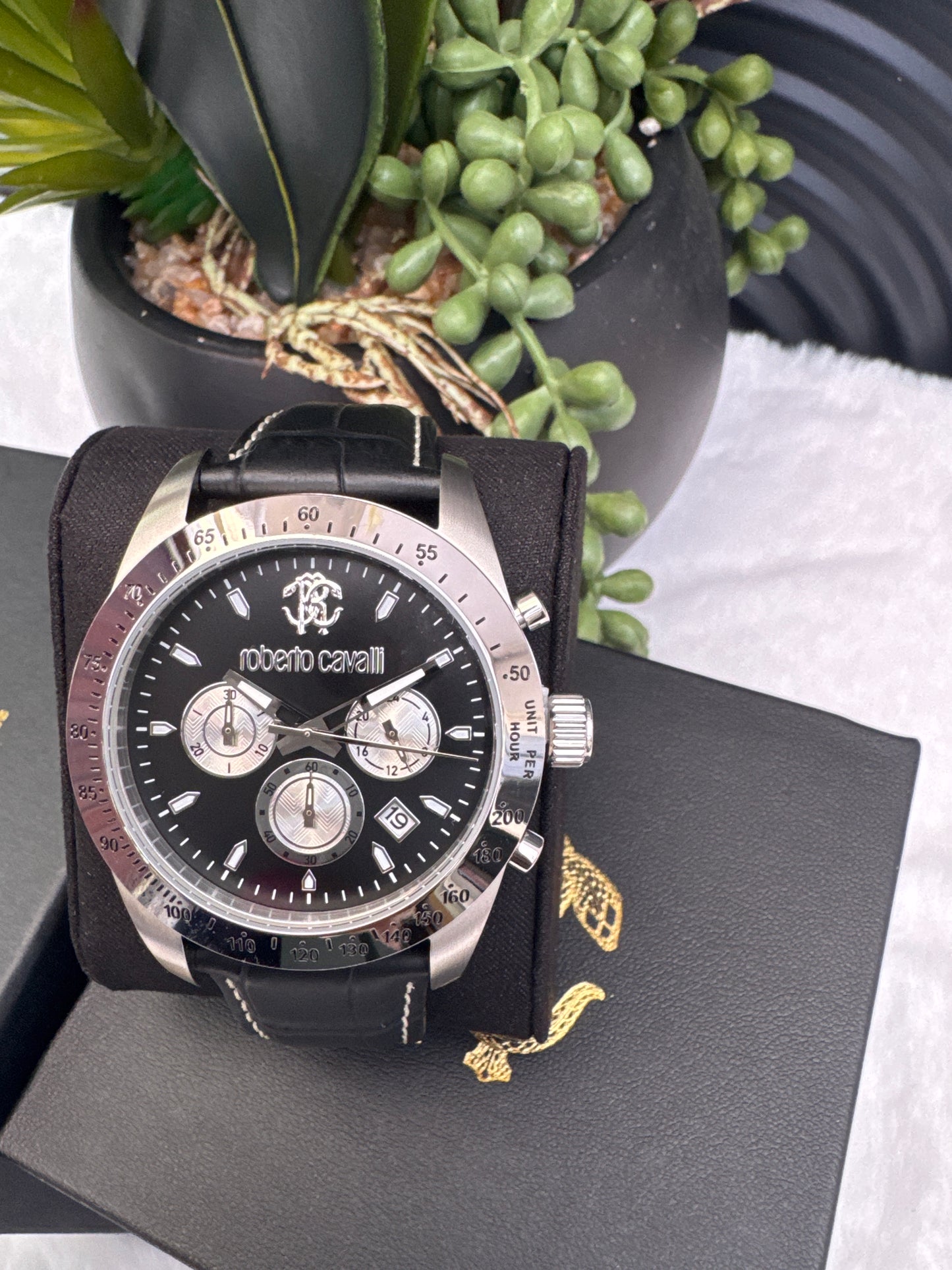 Roberto Cavalli Classic Quartz Black Watch