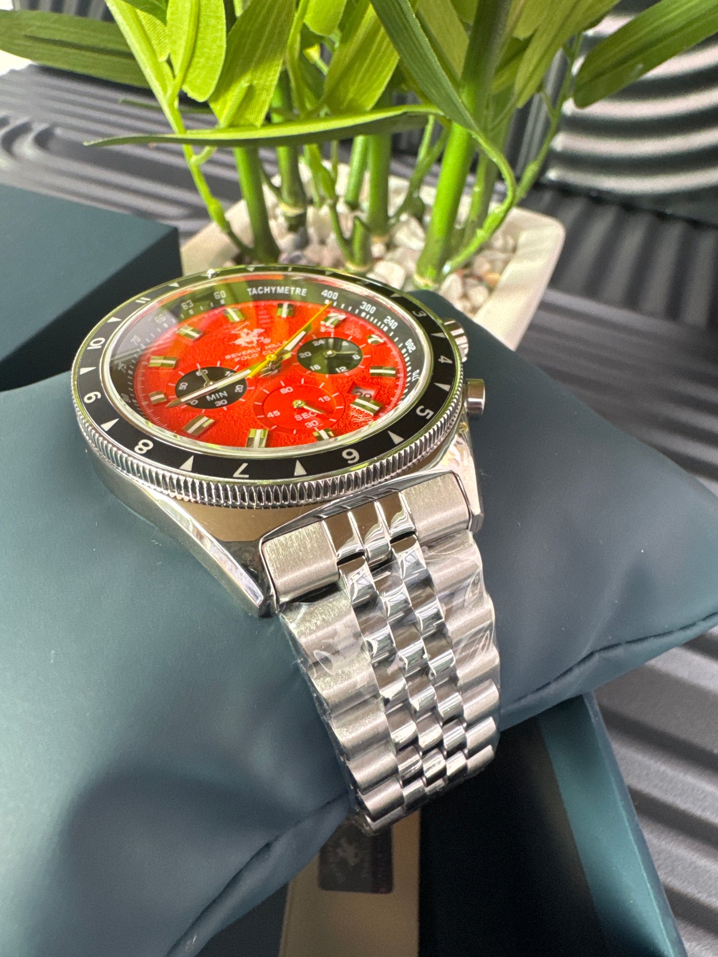 Silver Bracelet Analog Watch