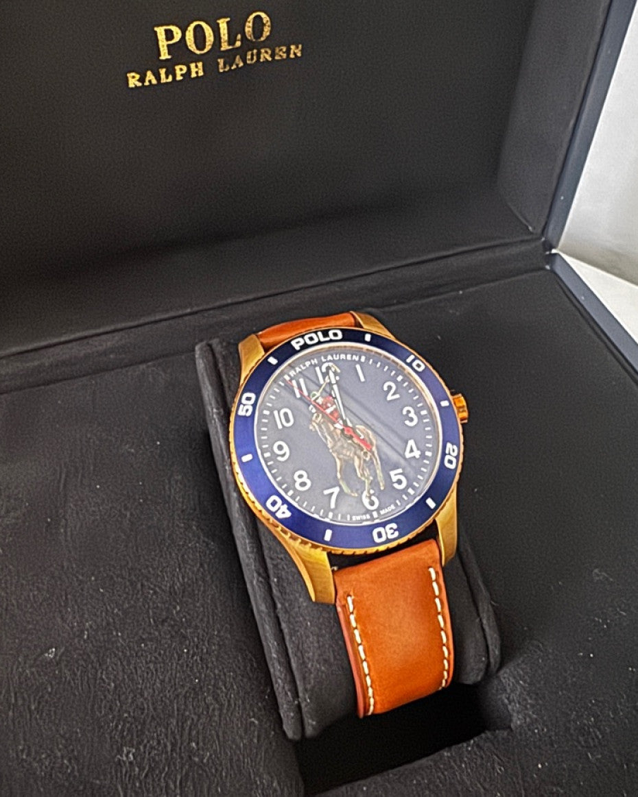 Limited Edition Brown Polo Ralph Lauren Watch