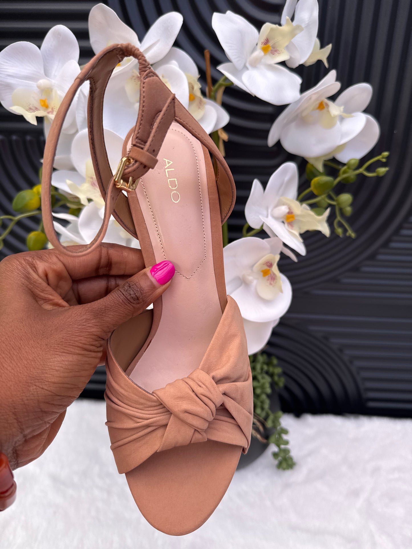 ALDO Twist top High Heeled Sandals