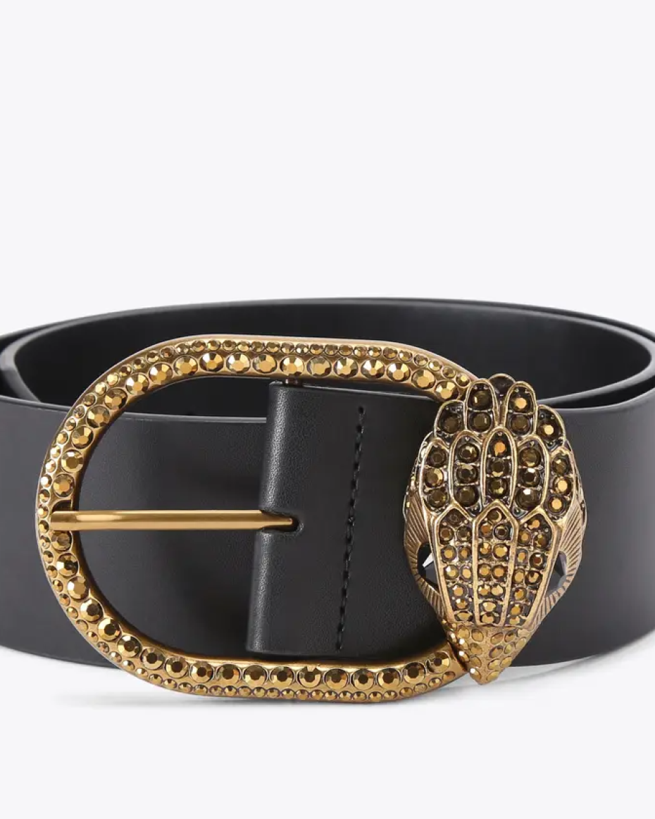 KG Wide Black Belt