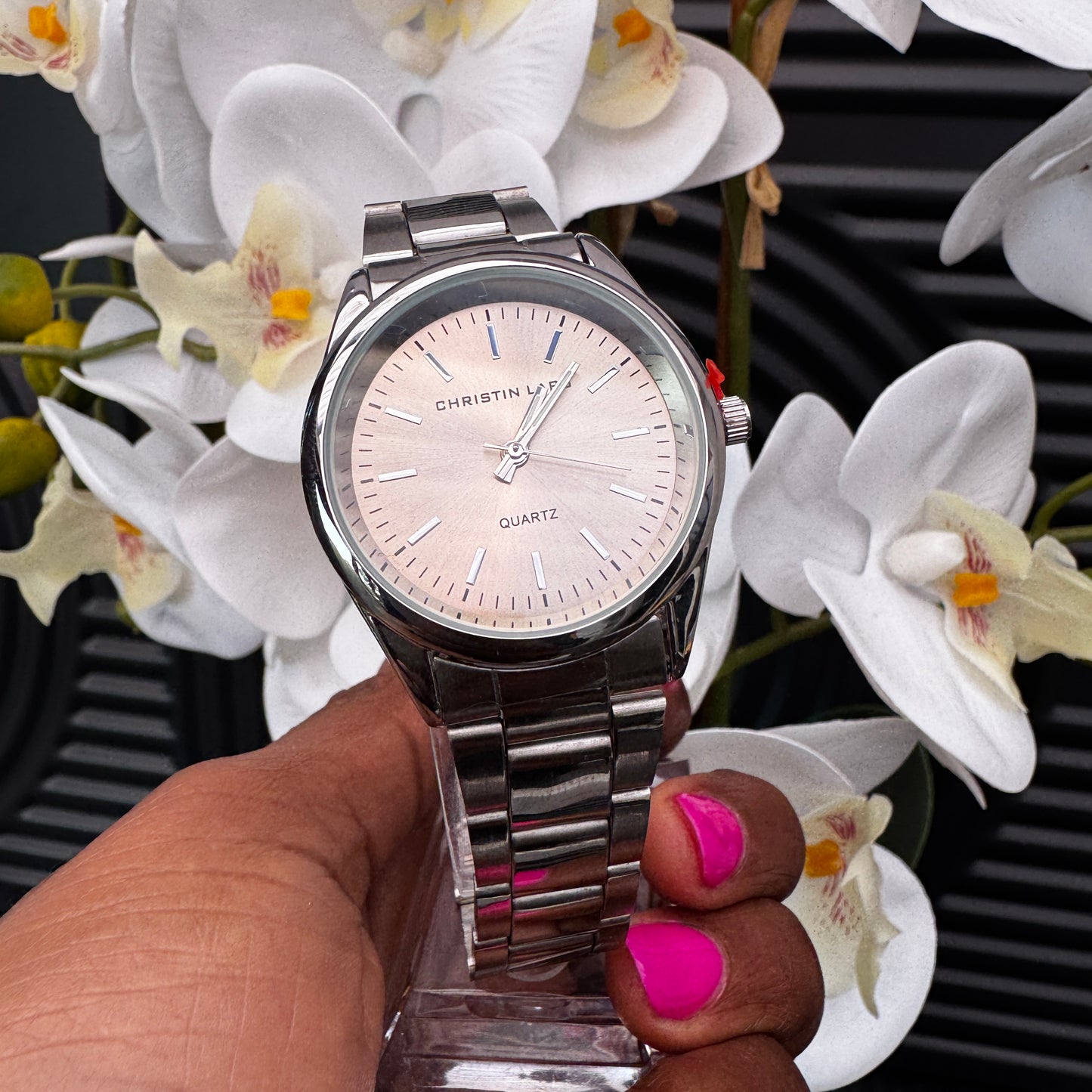 Silver Bracelet Watch