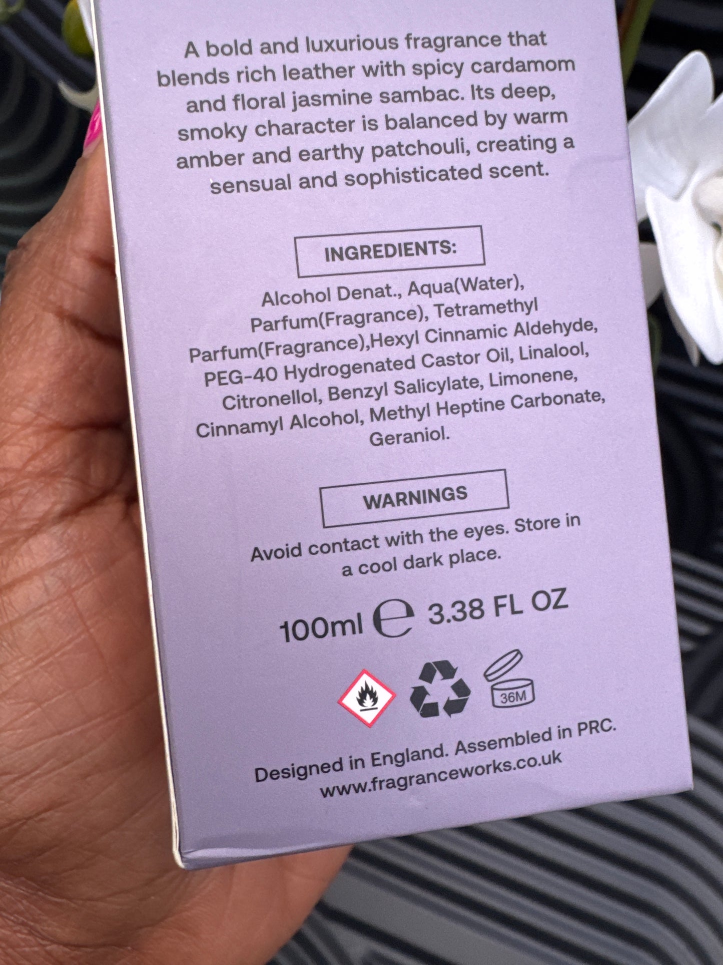 Fragrance Works Ombre Oud EDP 100ML