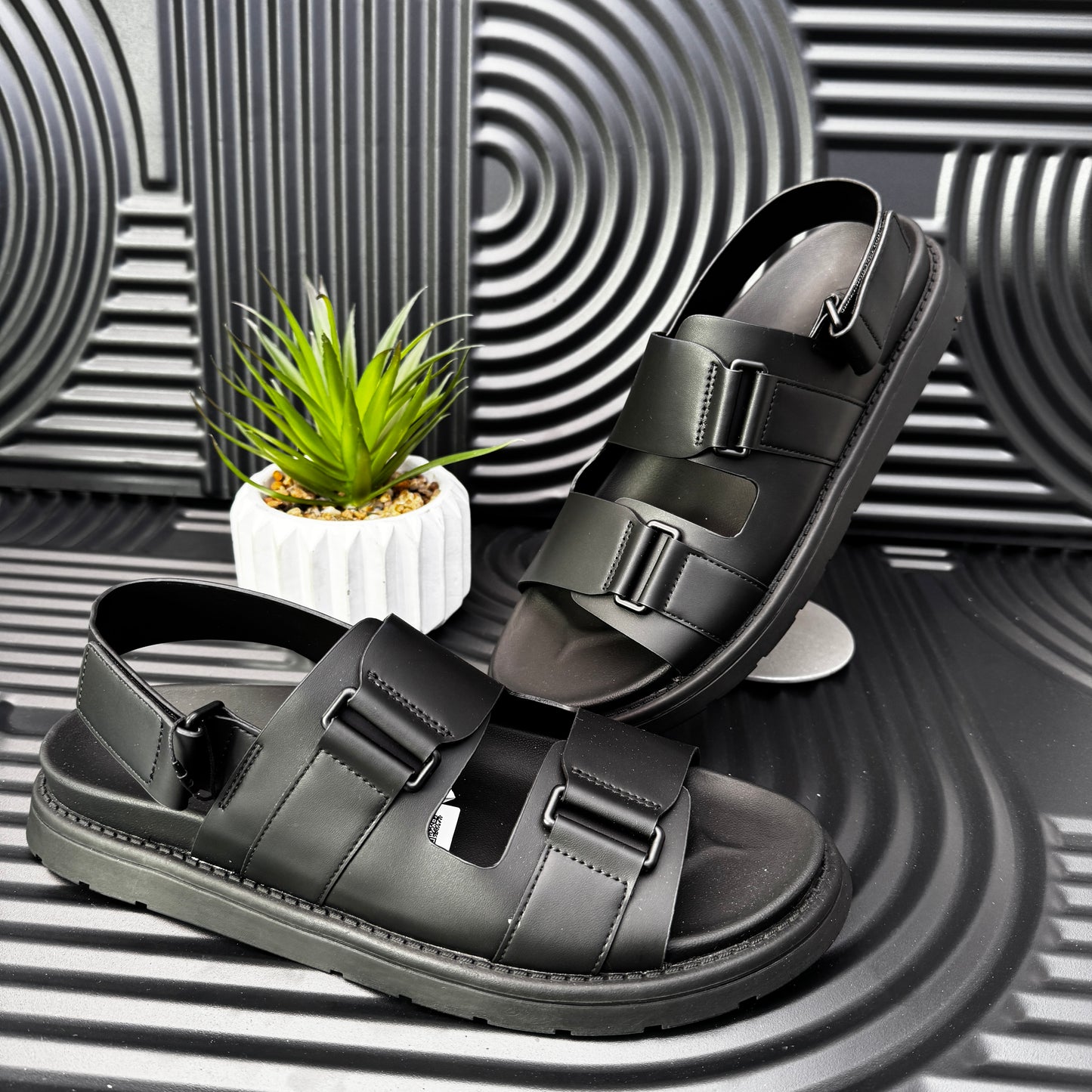 Zara Double-Strap Sandals