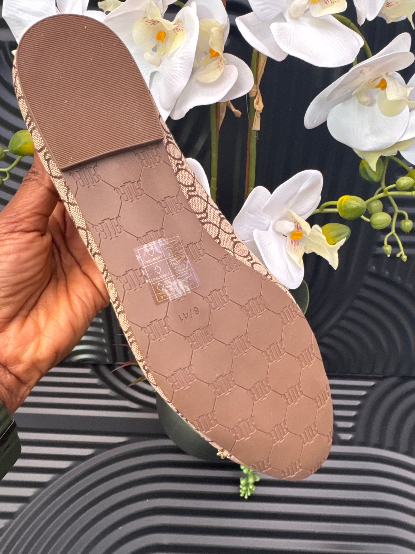 Monogram Bow Ballet Shoes