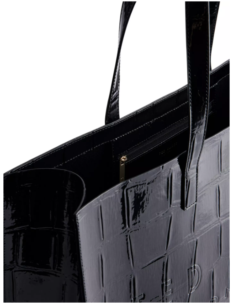 Ted Baker Croc Effect XL Icon Bag