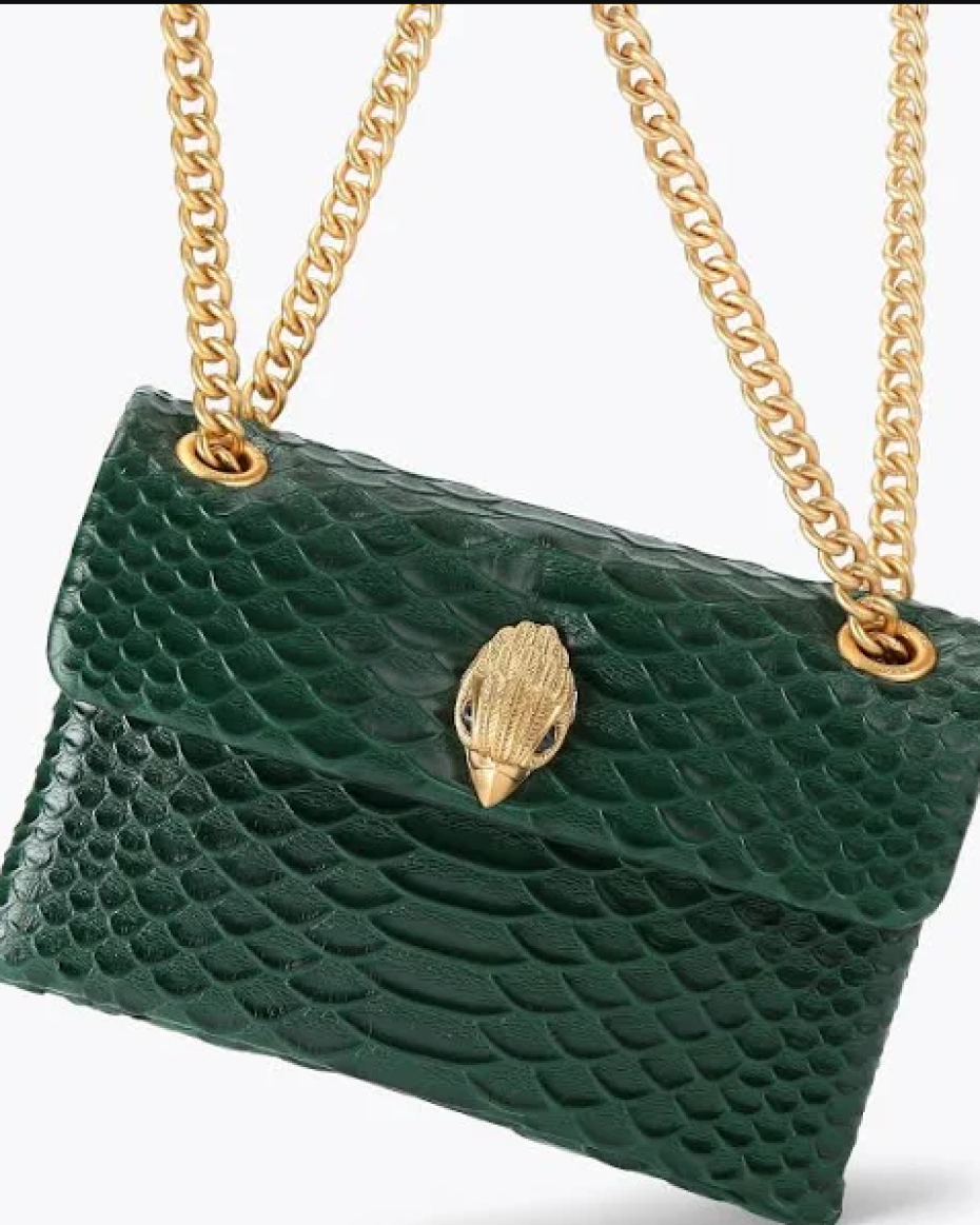 KG Kensington Crossbody Bag In Dark Green