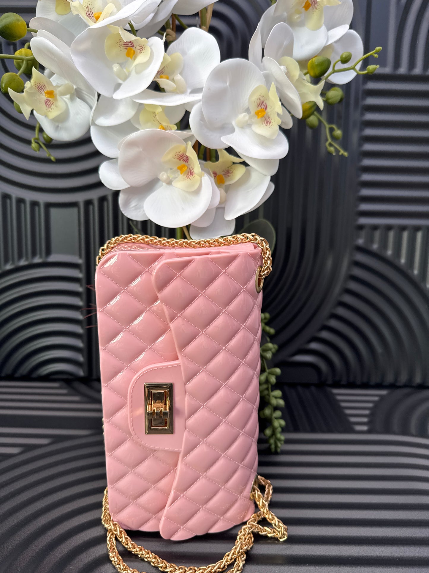 Hard Jelly Pink Bag