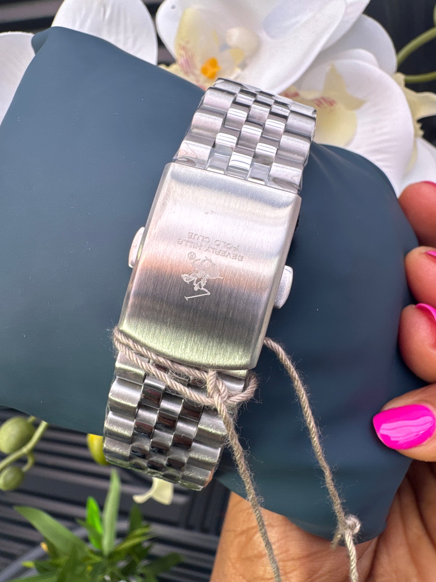 Silver Bracelet Analog Watch