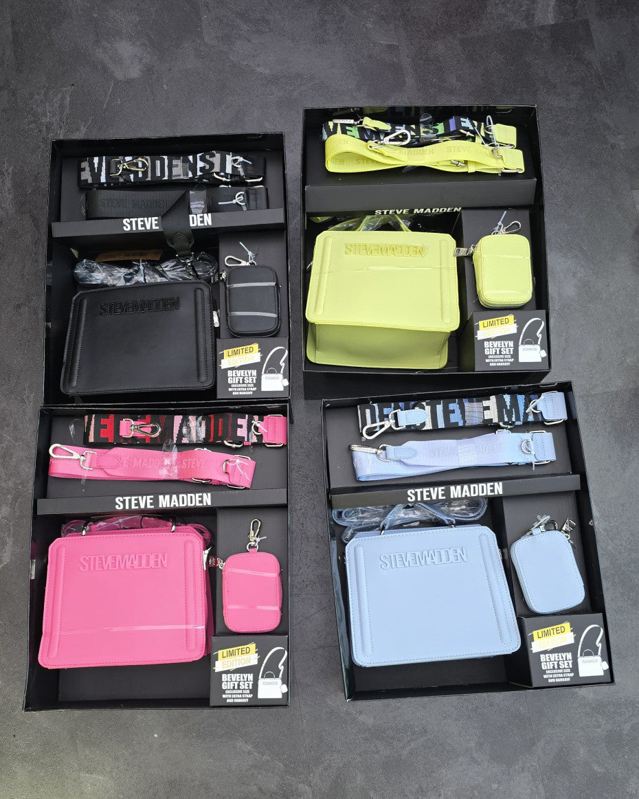 Steve Madden Limited Edition Bag box Set