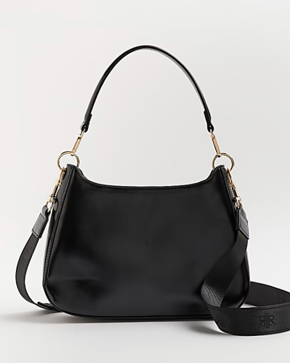 Monogram Patent Shoulder Bag