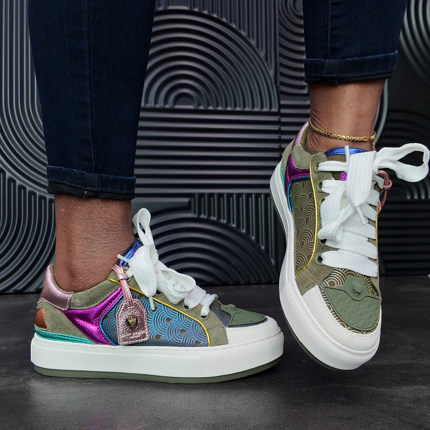 Kurt Geiger Leather Sneakers