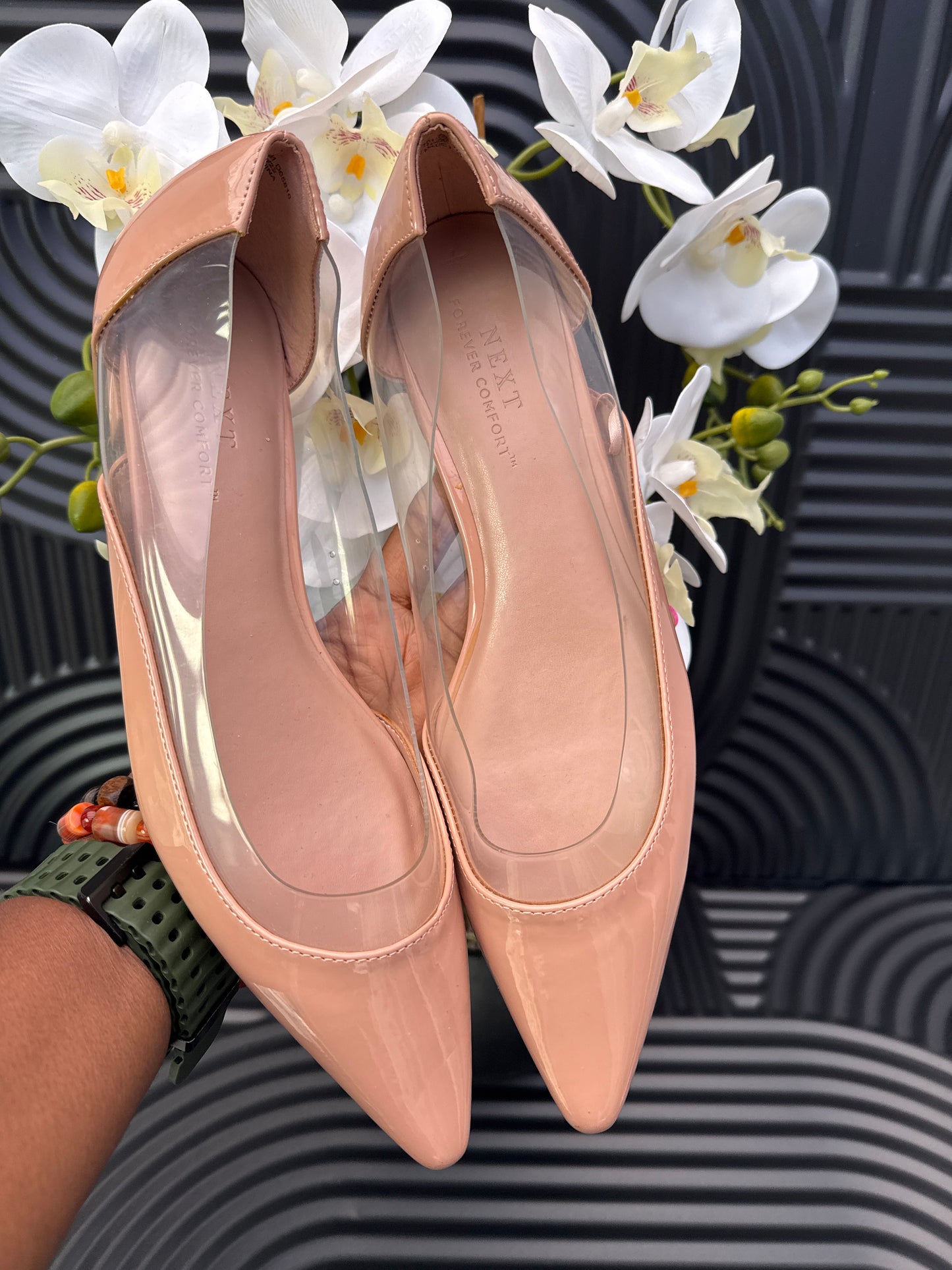 Patent Pointed Flat shoes