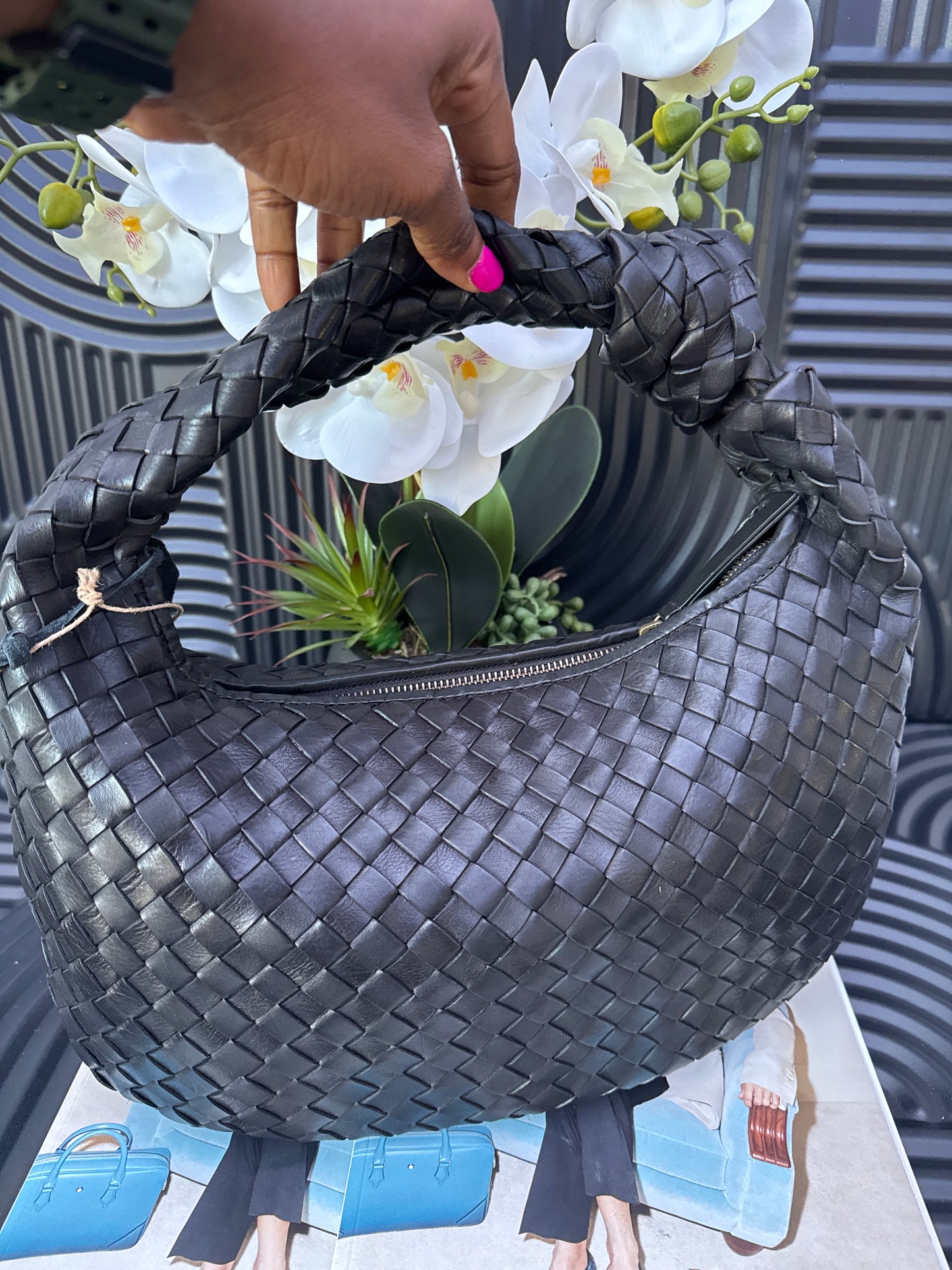 Designer Inspired Woven Bags. Sold out in stores already