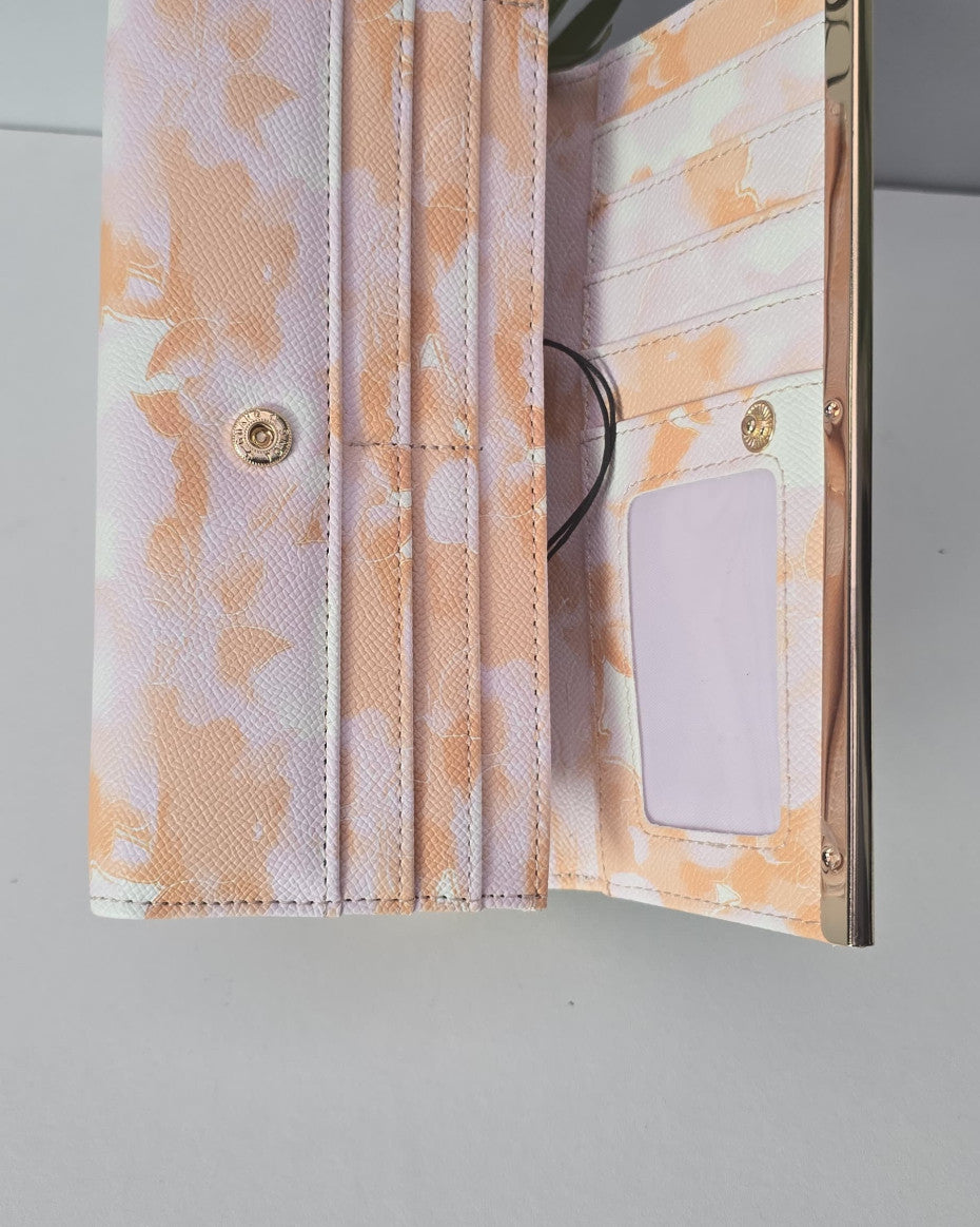 Floral Clip Top Purse