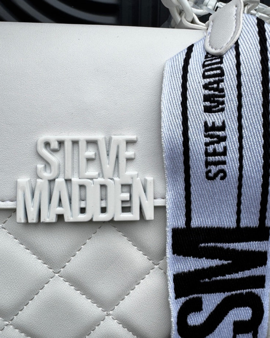 Steve Madden White Crossbody Bag