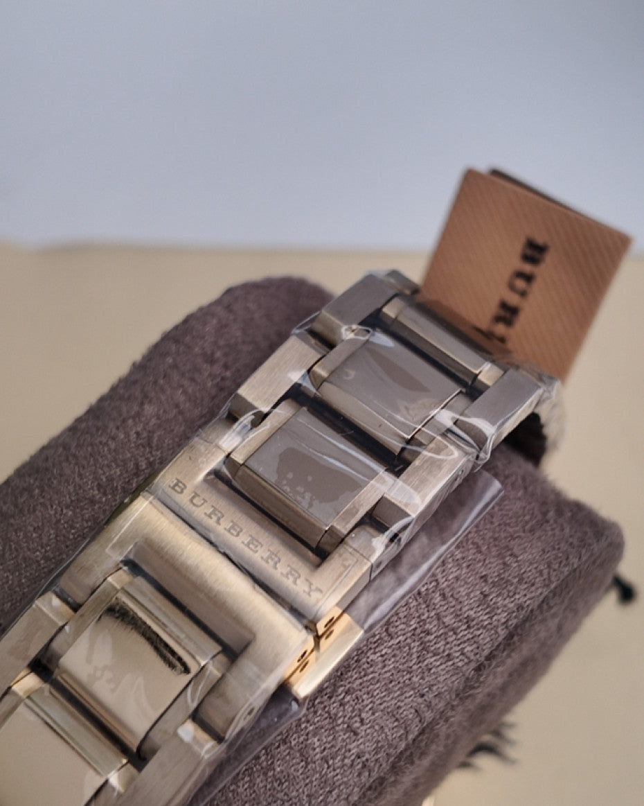 Burberry UNISEX Gold Tone Chronograph 38mm Watch