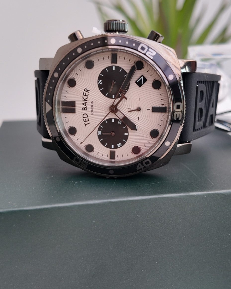 Ted Baker Black Chronograph Watch