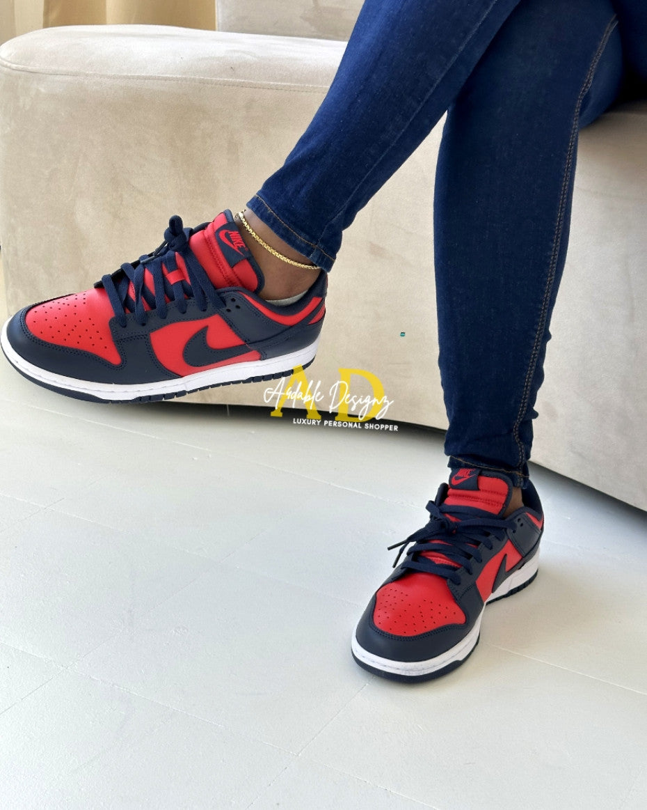 NIKE Sneakers in Red and Blue