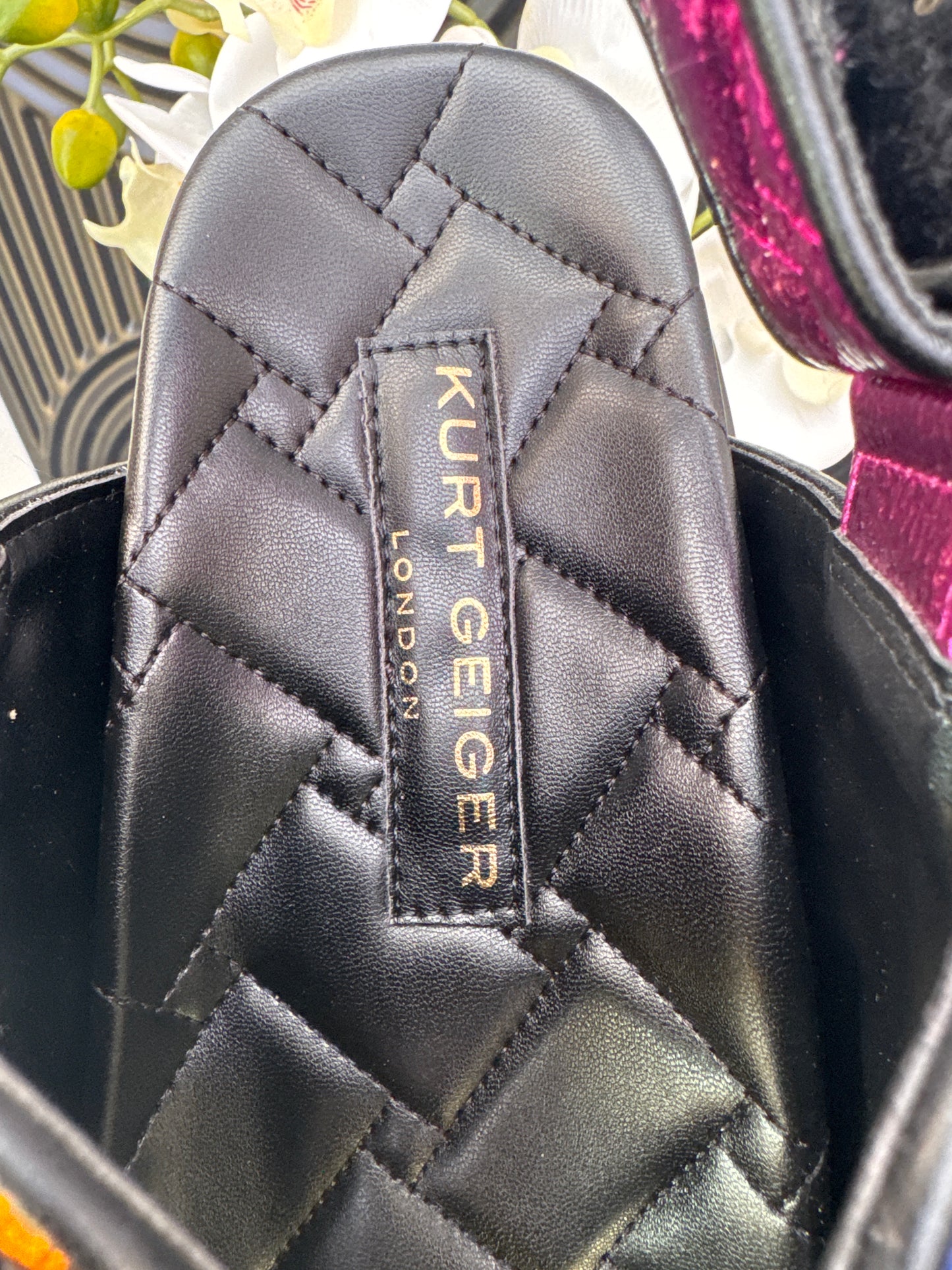 KG Quilted Multicolour Sandals