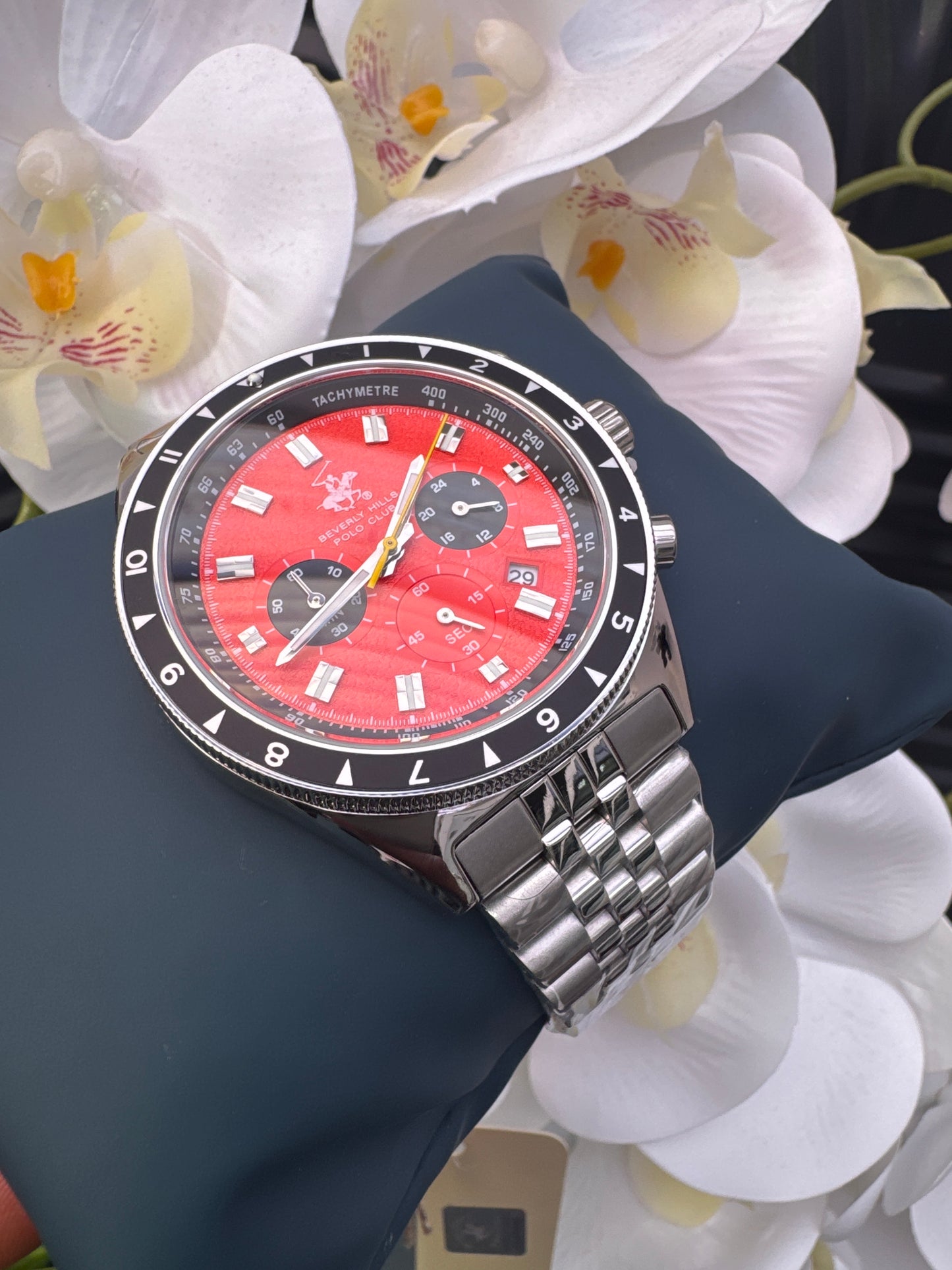 Silver Bracelet Analog Watch