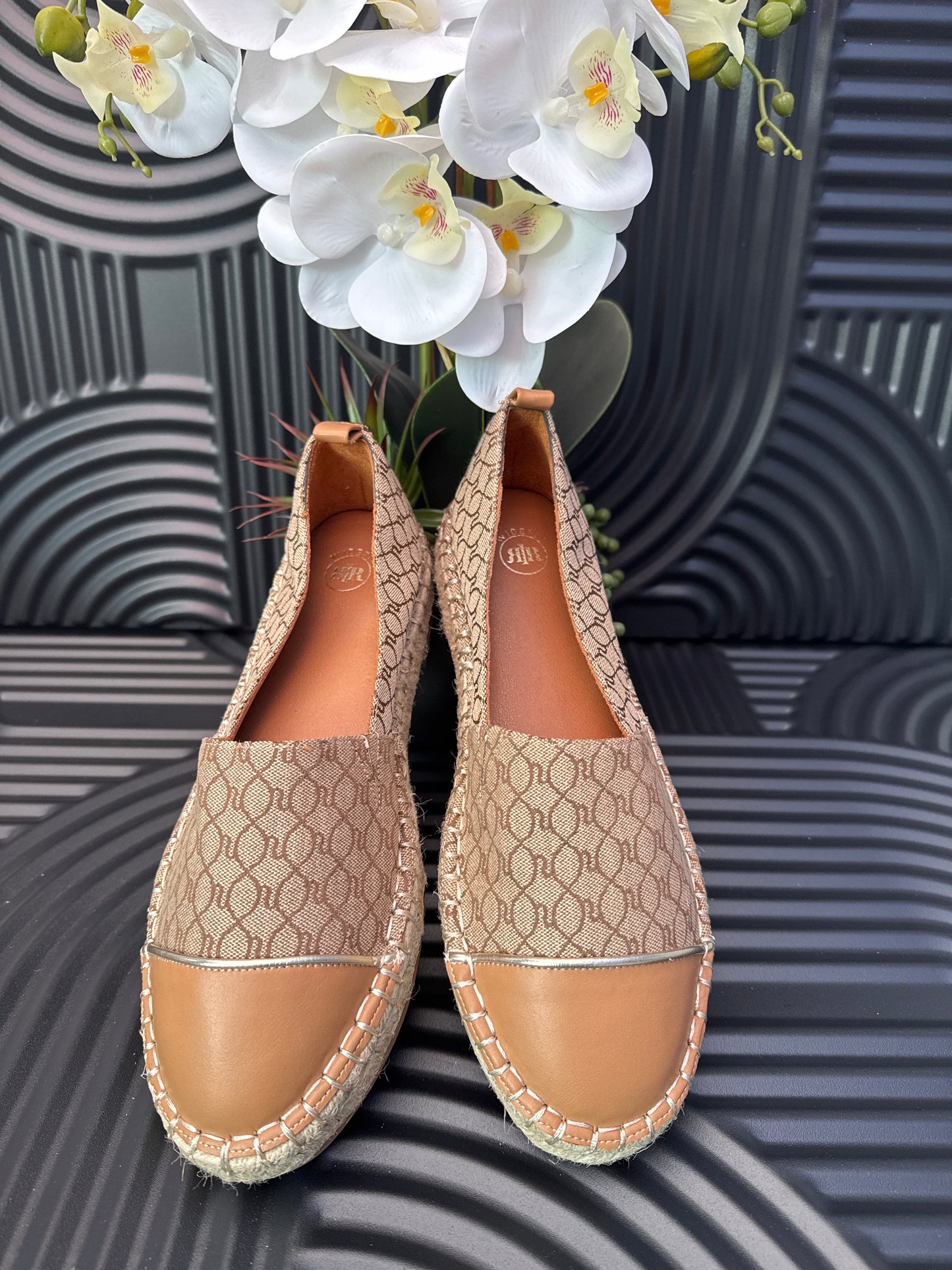 Brown Monogram Espadrille