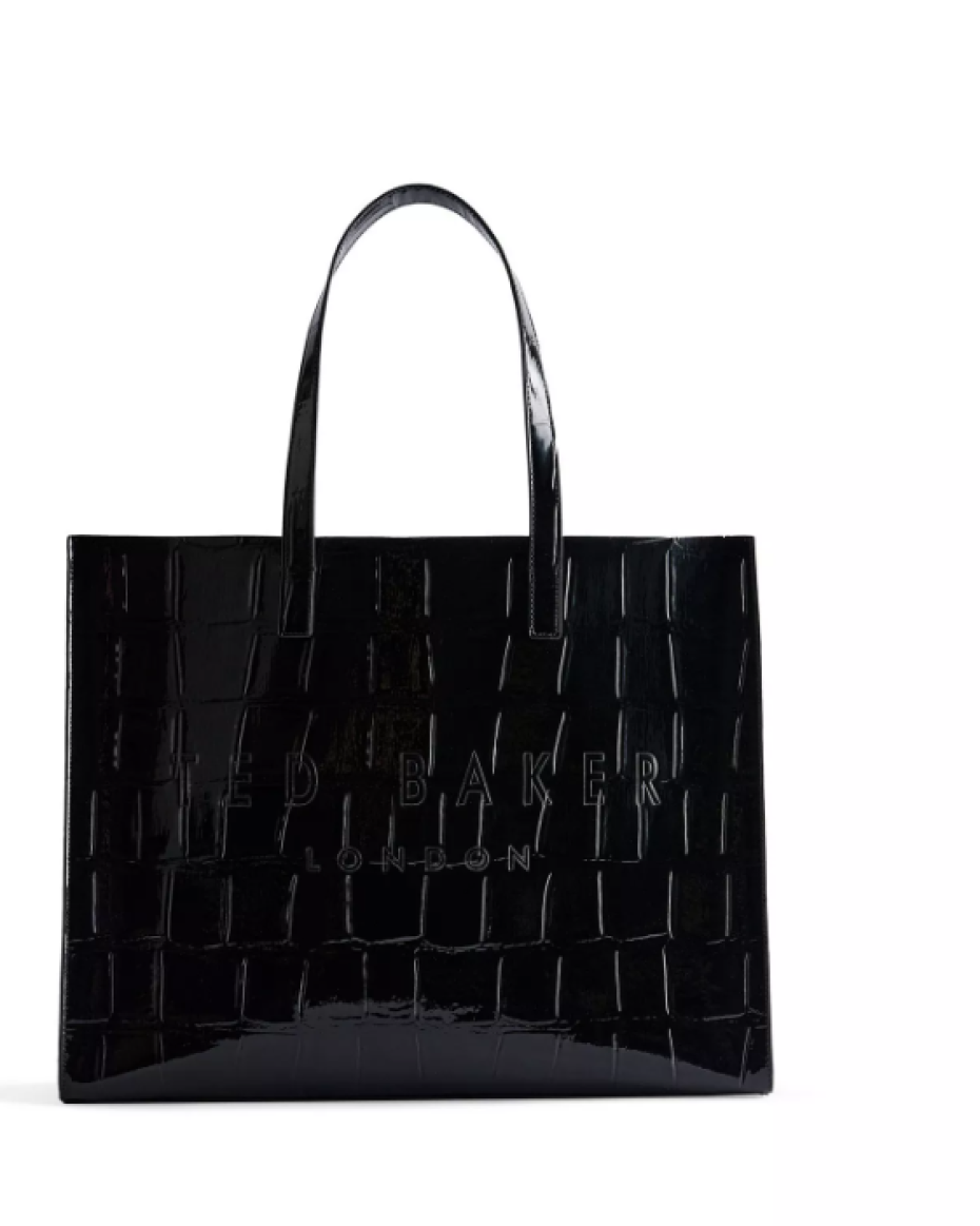 Ted Baker Croc Effect XL Icon Bag