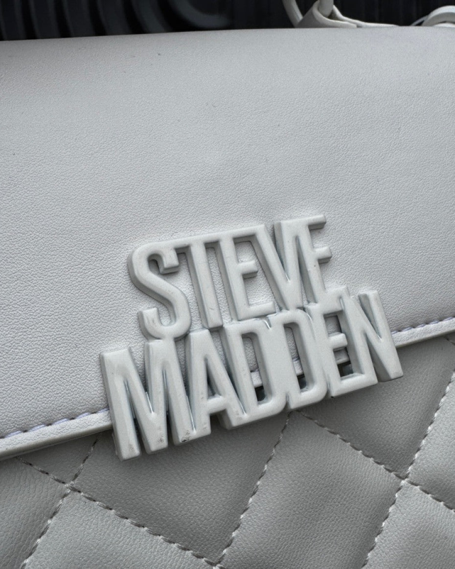 Steve Madden White Crossbody Bag