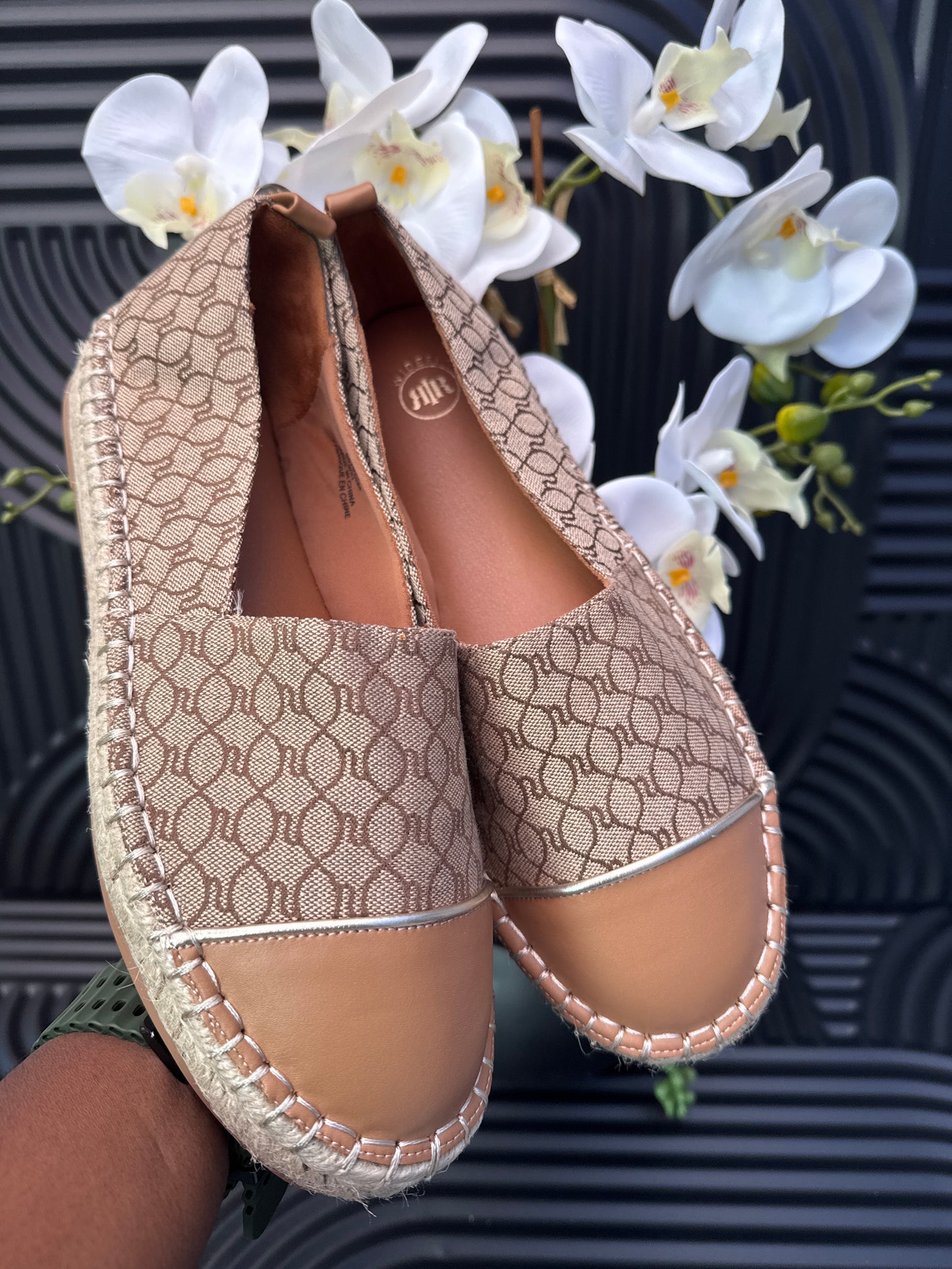 Brown Monogram Espadrille