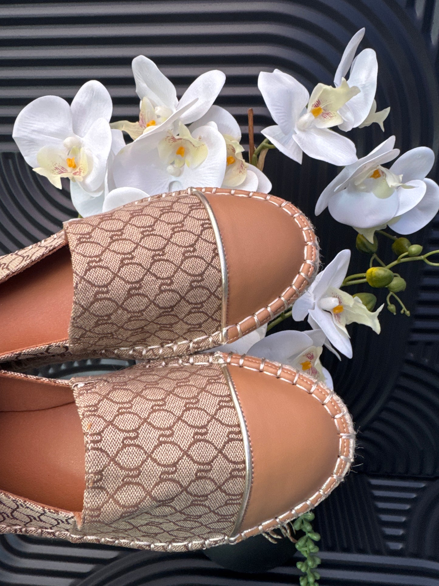 Brown Monogram Espadrille