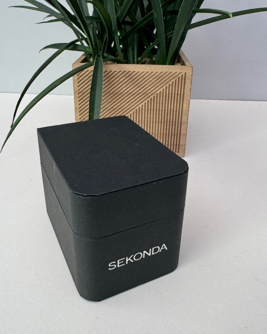 SEKONDA Stainless Steel Bracelet watch with blue dial