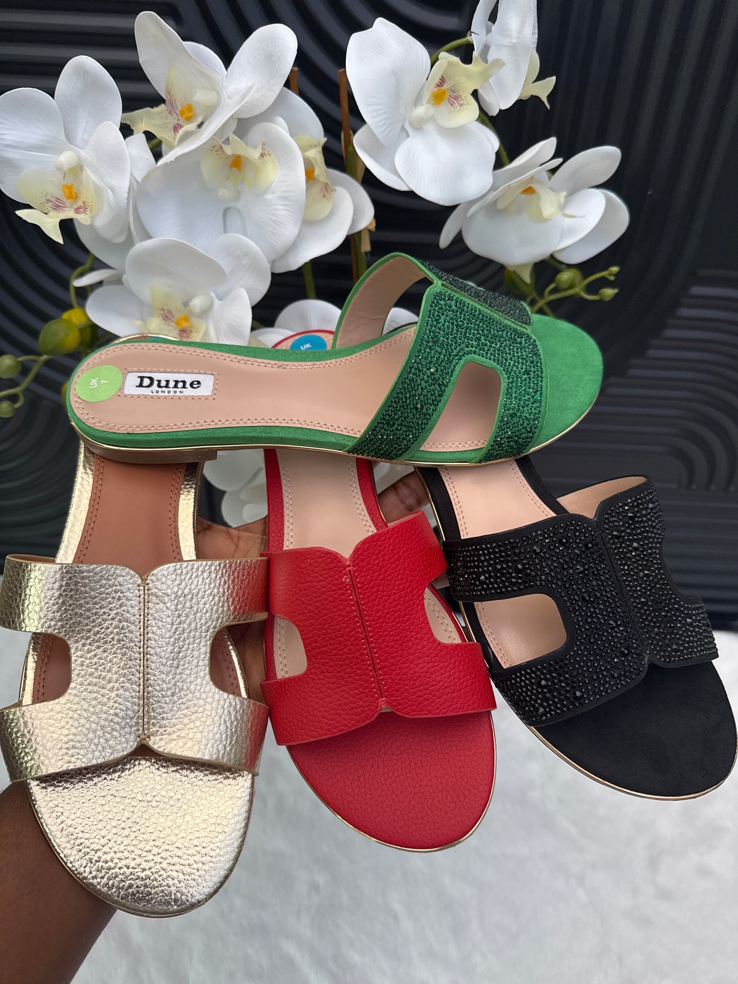 DUNE Flat Sandals