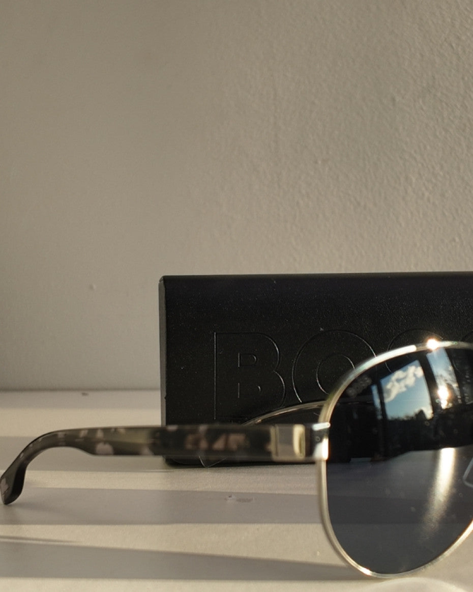 BOSS Sunglasses with Double Bridge