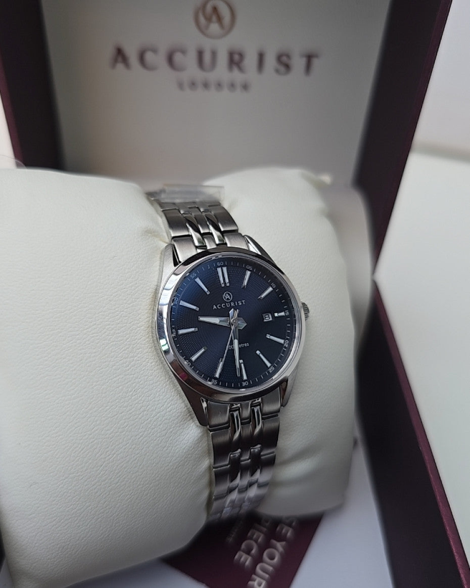 Accurist Ladies Blue Dial Watch