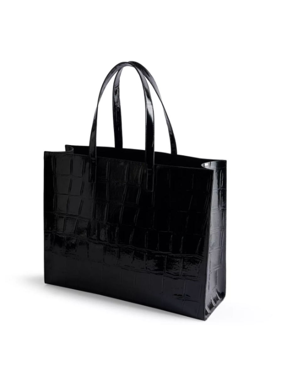 Ted Baker Croc Effect XL Icon Bag