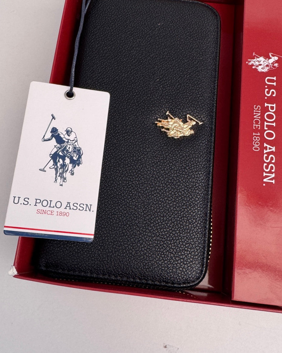 US Polo Assn Wallet and Key Holder Set