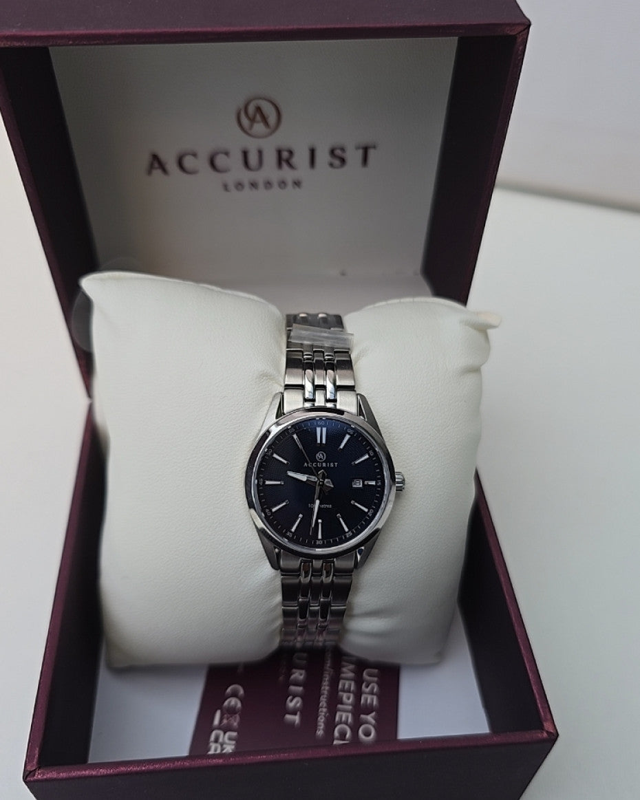 Accurist Ladies Blue Dial Watch