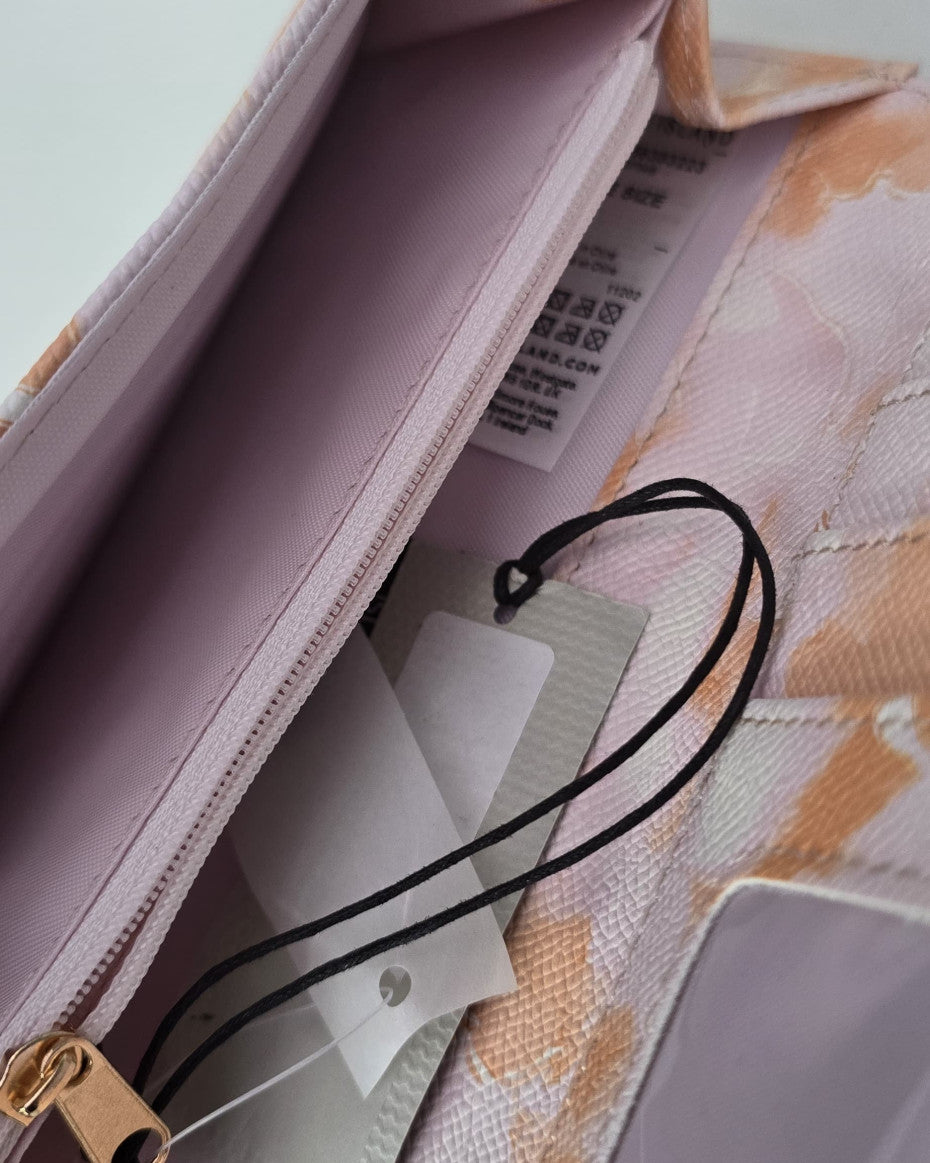 Floral Clip Top Purse