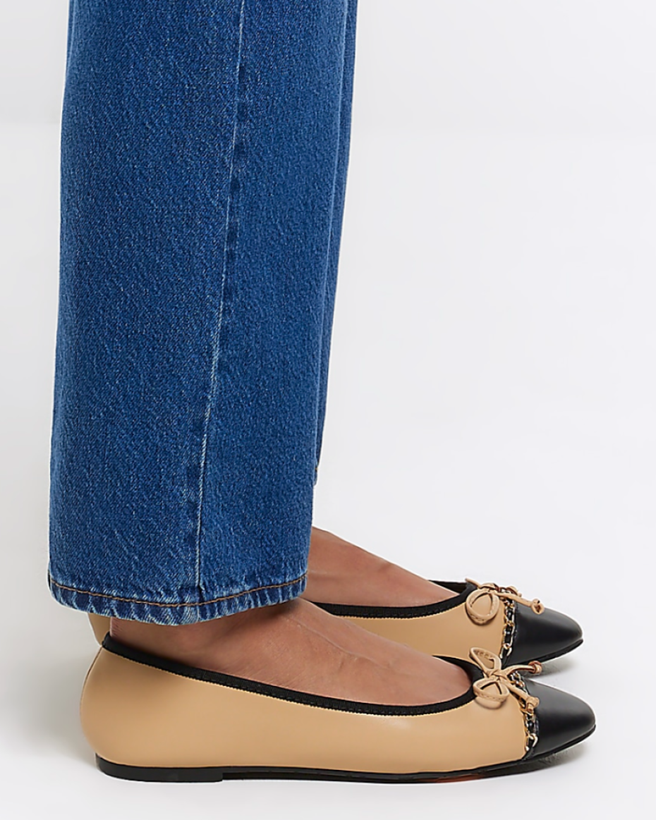 Bow Detail Flat Shoes